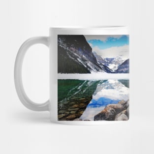 Lake Louise Victoria Glacier Alberta Canada Mug